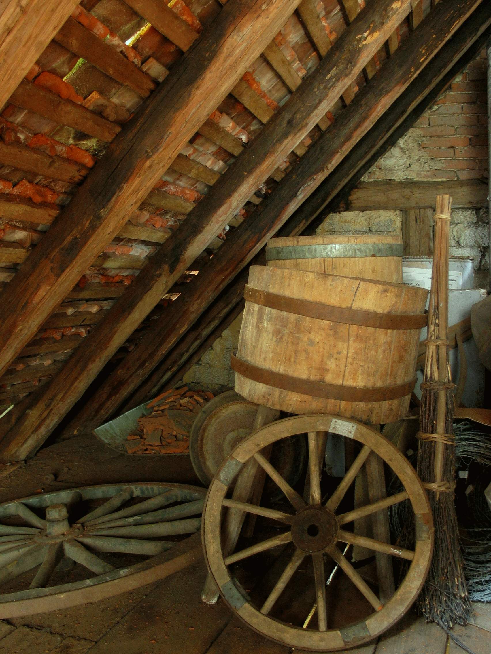 Dachboden Mühle